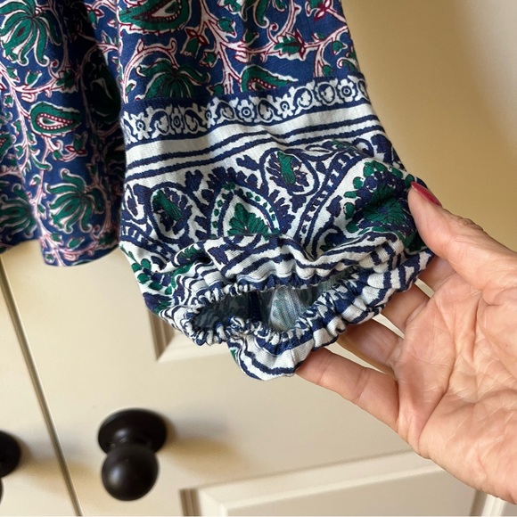 Like New Boden Square Neck Swing Jersey Printed Top - Picture 6 of 7